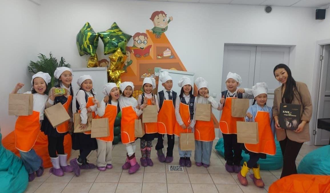 Школьники СОШ № 12 посетили студию "Здорового питания".